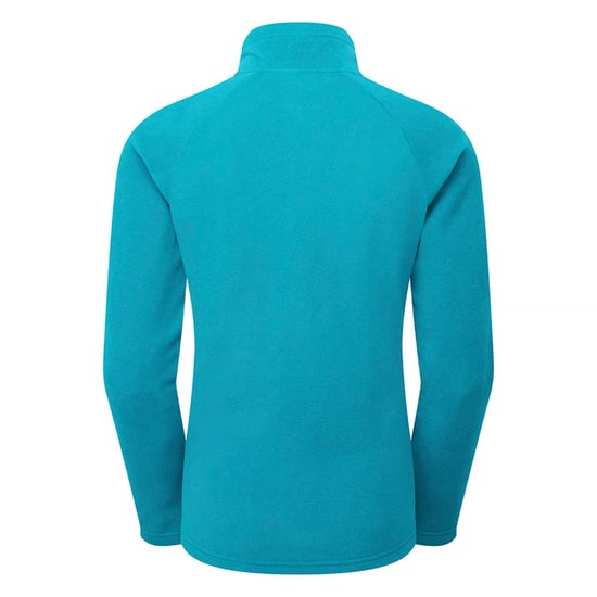 Dam Halvdraget Fleece Tröja med Varm Krage för Utomhusvandring - Image 2