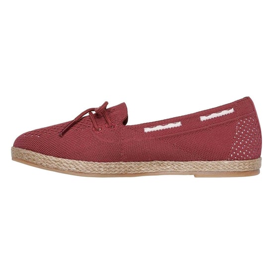 Skechers Platte jute sandalen voor dames (Donkere Roos) - Image 2