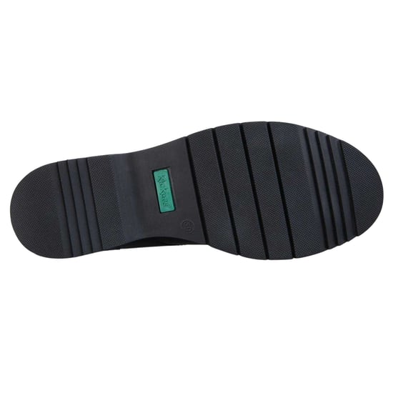 Kickers Finley-skor i lackläder för kvinnor/damer (Svart) - Image 3