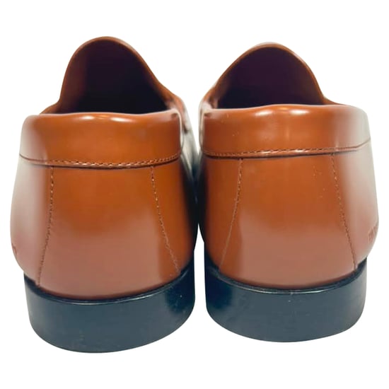 Burberry Rupert Penny Loafers in Brown Leather - Image 4