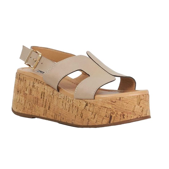 Dune London Dames Kouper Sandalen (Taupe) - Image 5