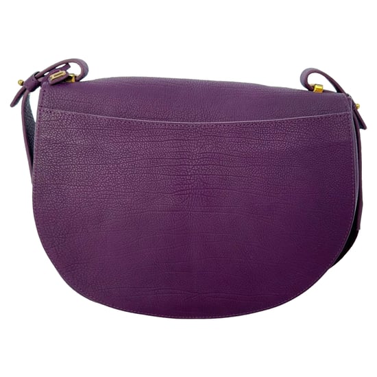 Delvaux Le Mutin zadeltas in violet kalfsleer - Image 5