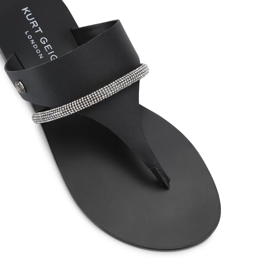 Kurt Geiger London Leather Strand Braid Sandals - Image 4
