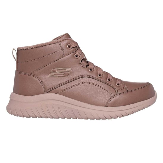 Skechers Dames Ultraflex 2 Platte Enkellaarsjes (Champignon) - Image 1