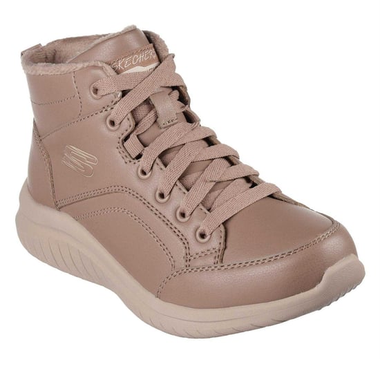 Skechers Dames Ultraflex 2 Platte Enkellaarsjes (Champignon) - Image 5
