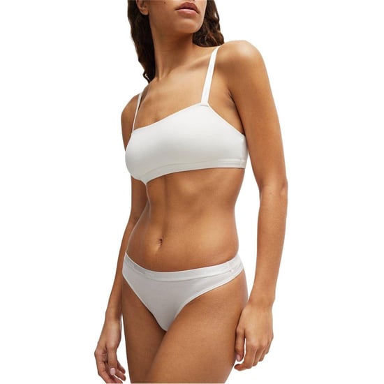 Boss Katoenen string voor dames (Wit) - Image 2