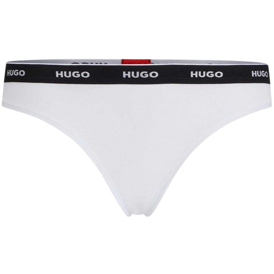 Hugo Dames-string met gemiddelde taillehoogte en normale pasvorm (Wit) - Image 2