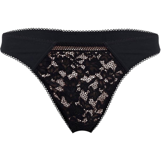 Wolford Rechte string met kant voor dames (Zwart) - Image 2