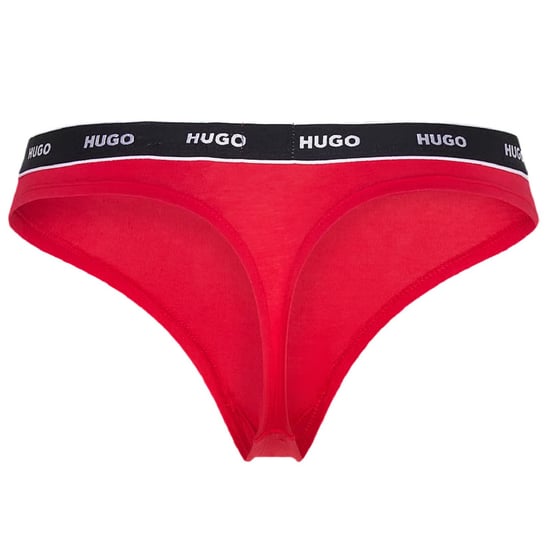 Hugo Dames-string met gemiddelde taillehoogte en normale pasvorm (Helder rood) - Image 3