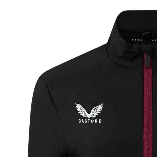 Castore Womens/Ladies Aston Villa FC Track Jacket (Caviar) - Image 3