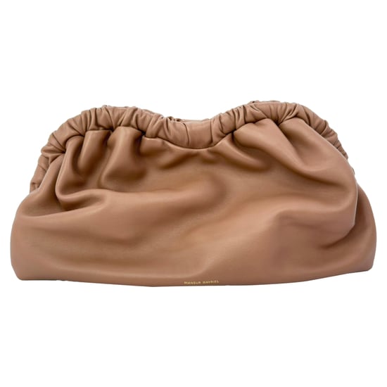 Mansur Gavriel Cloud Clutch Bag in Brown Lamb Leather - Image 1