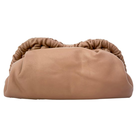 Mansur Gavriel Cloud Clutch Bag in Brown Lamb Leather - Image 4