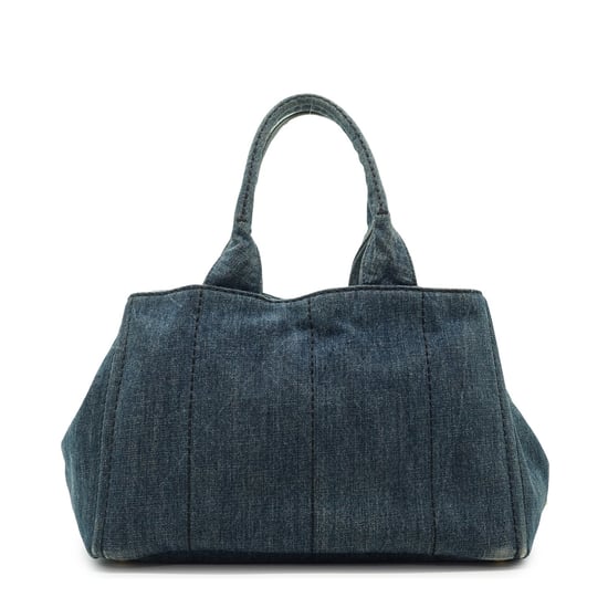 Prada Cloth Tote Bag Canapa - Image 3