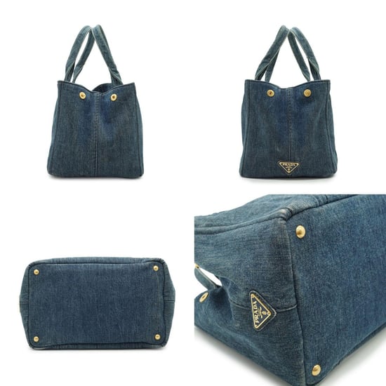 Prada Cloth Tote Bag Canapa - Image 4