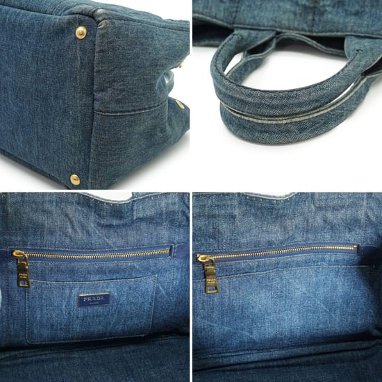 Prada Cloth Tote Bag Canapa - Image 5