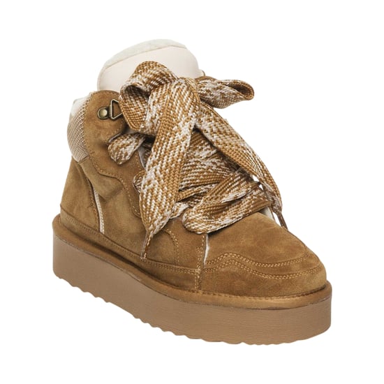 Steve Madden Dameslaarzen van suède met Paci-ruitjespatroon (Kastanjebruin/suède) - Image 3