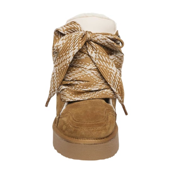 Steve Madden Dameslaarzen van suède met Paci-ruitjespatroon (Kastanjebruin/suède) - Image 4