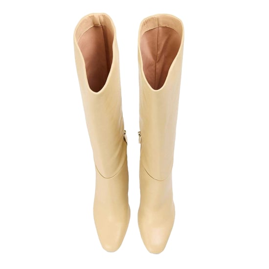 Steve Madden Kniehoge laarzen met hoge blokhak voor dames (Kokosmelk) - Image 3