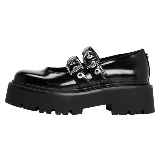 Steve Madden Leren muiltjes voor dames van Overt Action (Zwart) - Image 2