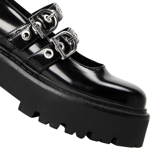 Steve Madden Leren muiltjes voor dames van Overt Action (Zwart) - Image 3