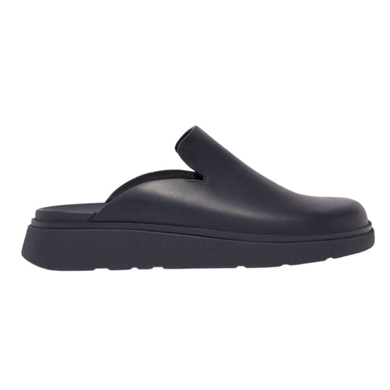Fit Flop Dames/Dames Leren Muiltjes (Marine) - Image 1