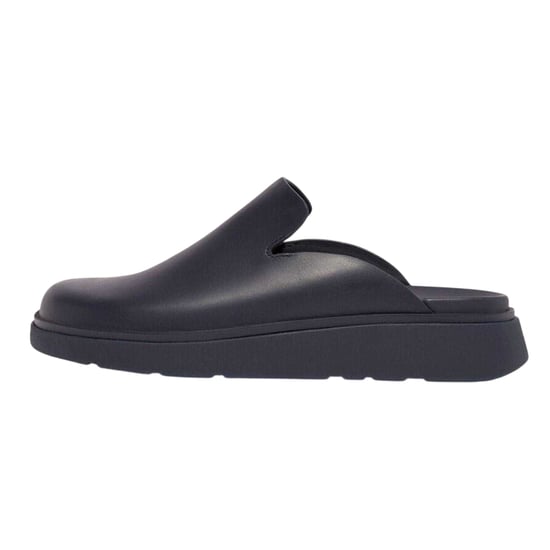 Fit Flop Dames/Dames Leren Muiltjes (Marine) - Image 2