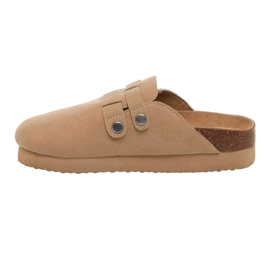 Rocket Dog Abel Plus suède platformklompen voor dames (Taupe) - Image 3