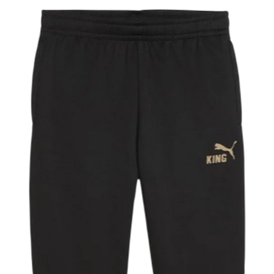 Puma Träningsbyxor i King Performance-serien för barn/ungdomar (Svart/guld) - Image 3