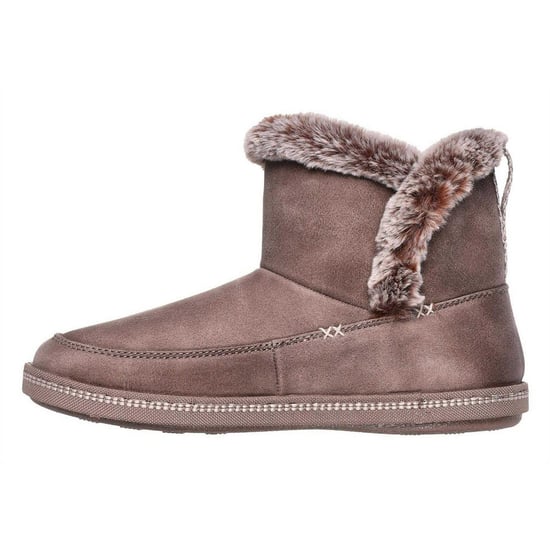 Skechers Dames Campfire Platte Pantoffels (Donker Taupe) - Image 2