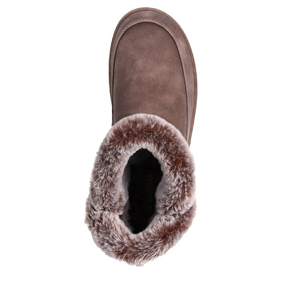Skechers Dames Campfire Platte Pantoffels (Donker Taupe) - Image 3