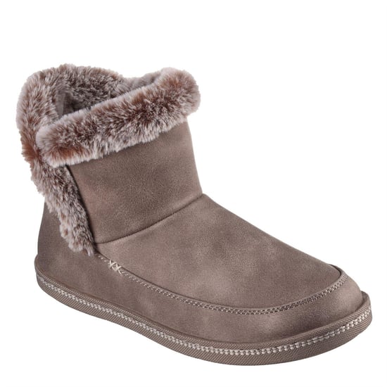 Skechers Dames Campfire Platte Pantoffels (Donker Taupe) - Image 5