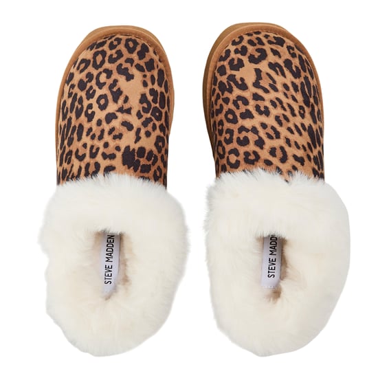 Steve Madden Womens/Ladies Chaplin Leopard Print Platform Slippers (Brown) - Image 3