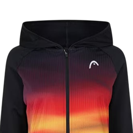 Head Womens/Ladies Gradient Zipped Windbreaker (Sun Gradient) - Image 3