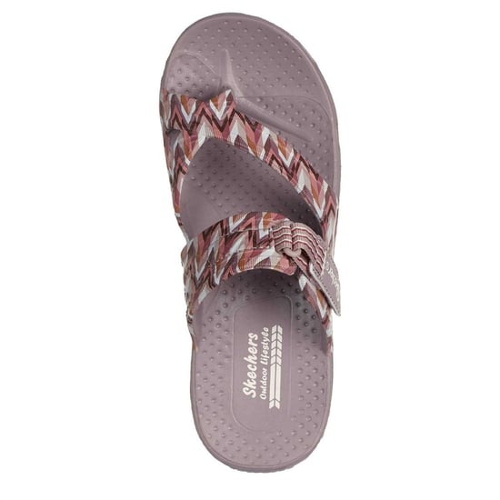 Skechers Reggae-sandalen met zigzagpatroon voor dames (Veelkleurig/Roze) - Image 4