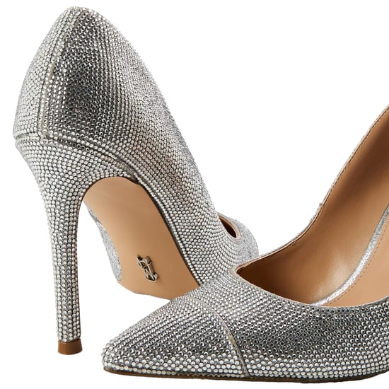 Steve Madden Womens/Ladies Evelyn Stiletto Heel Court Shoes (Silver) - Image 4