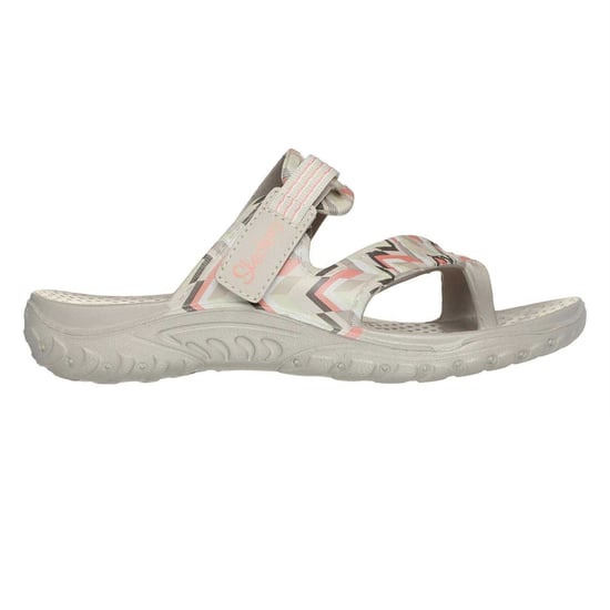 Skechers Reggae-sandalen met zigzagpatroon voor dames (Meerkleurig/wit) - Image 1