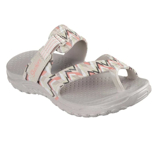 Skechers Reggae-sandalen met zigzagpatroon voor dames (Meerkleurig/wit) - Image 5