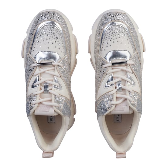 Steve Madden Privy-sportschoenen met versieringen voor dames (Munt/Zilver) - Image 4