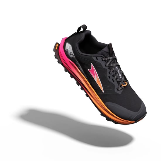Womens Lone Peak 9+ Trail Running Trainers Hiking Shoes in Black - Image 6