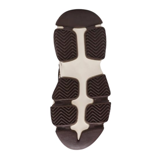 Steve Madden Possession-E-platformsneakers voor dames (Bruin/paars geruit) - Image 4