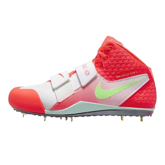 Nike Heren Zoom Javelin Elite 3 Vlt. Schoenen (Wit/Crimson) - Image 2