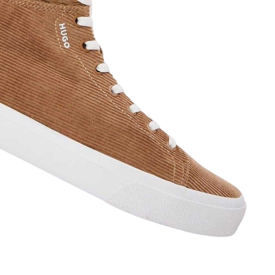 Hugo Mens Dyer Hito Corduroy Low Trainers (Pastel Cocoa Brown) - Image 3
