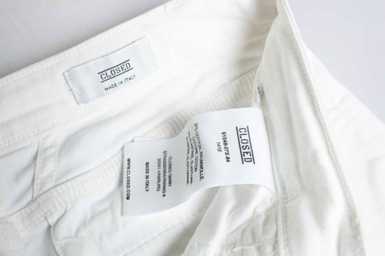 CLOSED, witte bikerjeans met ritsen - Image 6