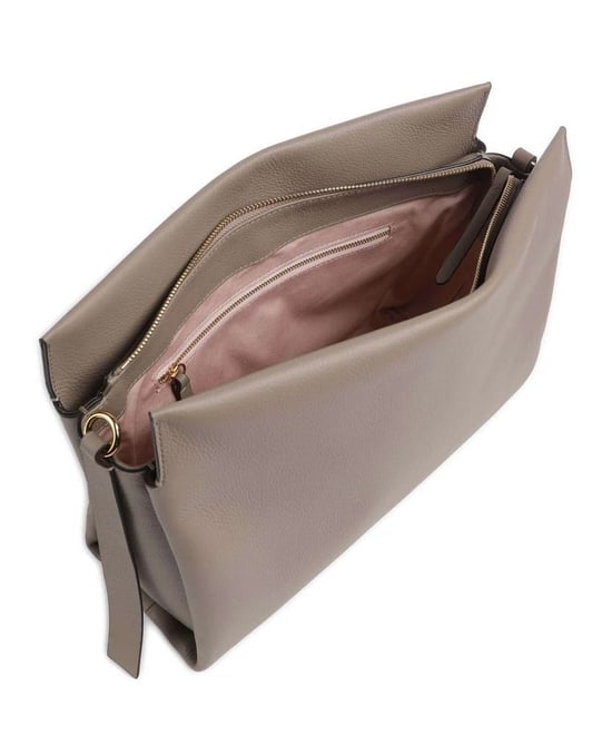 Coccinelle Hobo Tas Warm Taupe/Rosette - Image 5