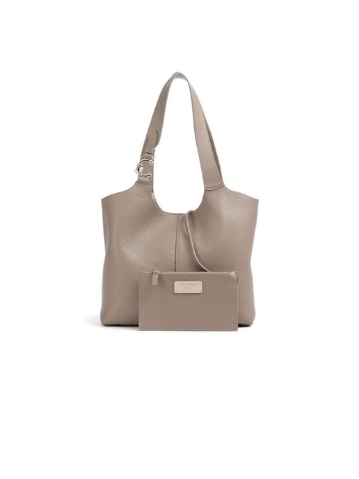 Coccinelle Shopping Bag Warm Taupe - Image 2