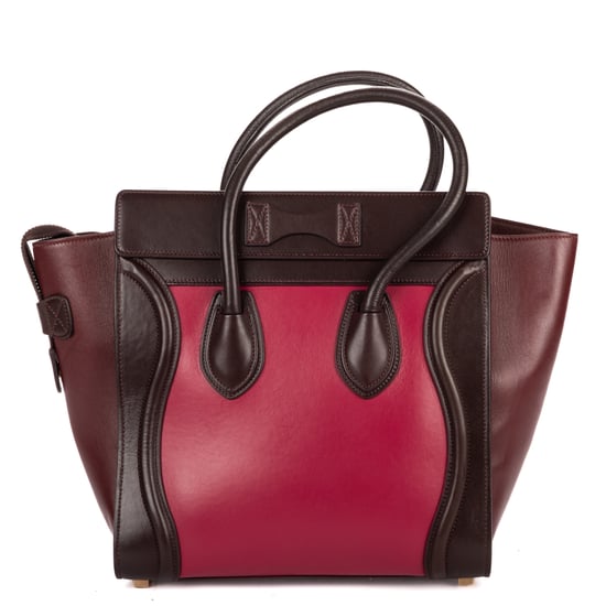 Micro Tricolor Luggage  Handbag - Image 5