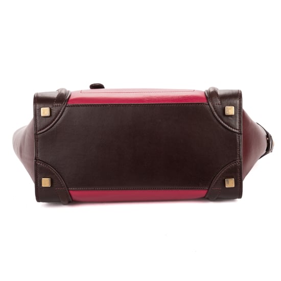 Micro Tricolor Luggage  Handbag - Image 6