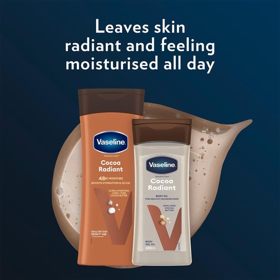 Vaseline Body Gel Oil Intensive Care Cocoa Radiant Cocoa Butter 200ml, 12 Pack - Image 5