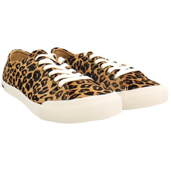 Seavees Monterey Mulholland Womens Brown Plimsolls - Image 2