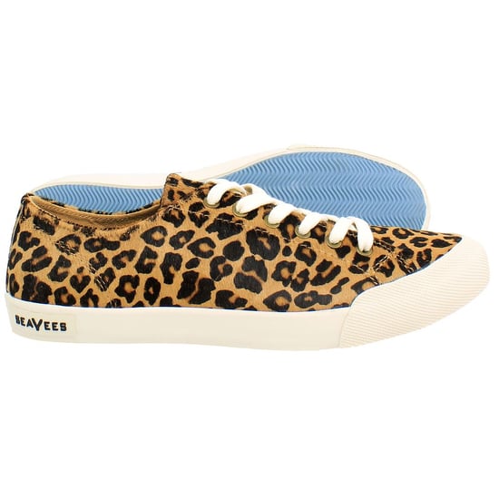 Seavees Monterey Mulholland Womens Brown Plimsolls - Image 4
